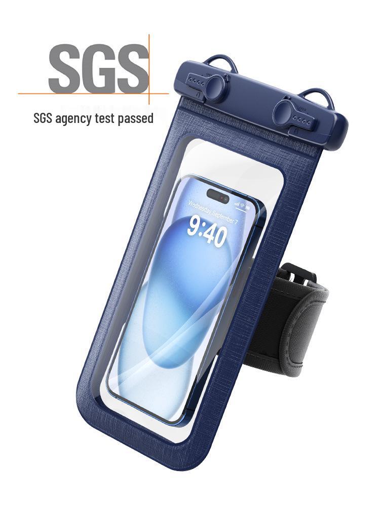 Waterdichte Telefoonhoes voor aan de Arm met Toegang via Touchscreen - Grote Capaciteit voor Buitensporten