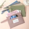 Portable Waterproof File Organizer Double Layers Large Capacity Document Bag For Office School Supplies Travel Storage Oxford Cloth Holder