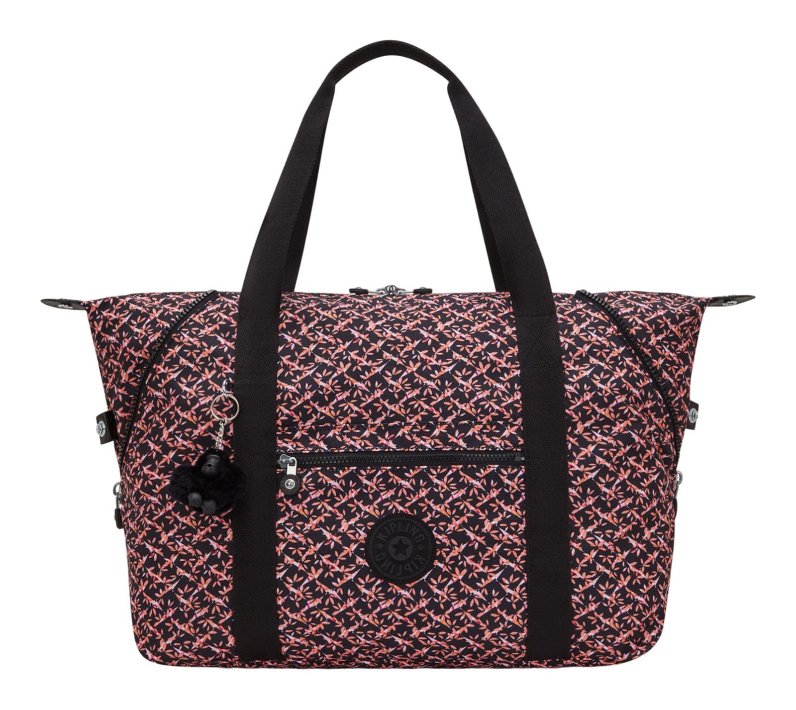 

Kipling Art Medium Tote Легкая Большая Сумка-Уикендер для Путешествий Танцующая Один Размер Женская Сумка, Сумка, Букет,