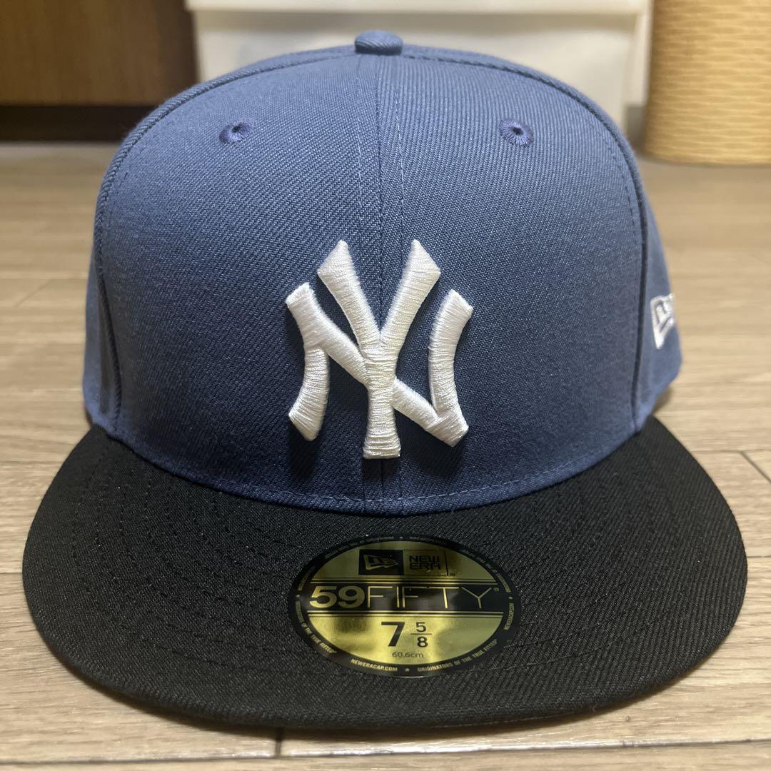 

[USED] 59FIFTY New York Yankees Slate Black Visor