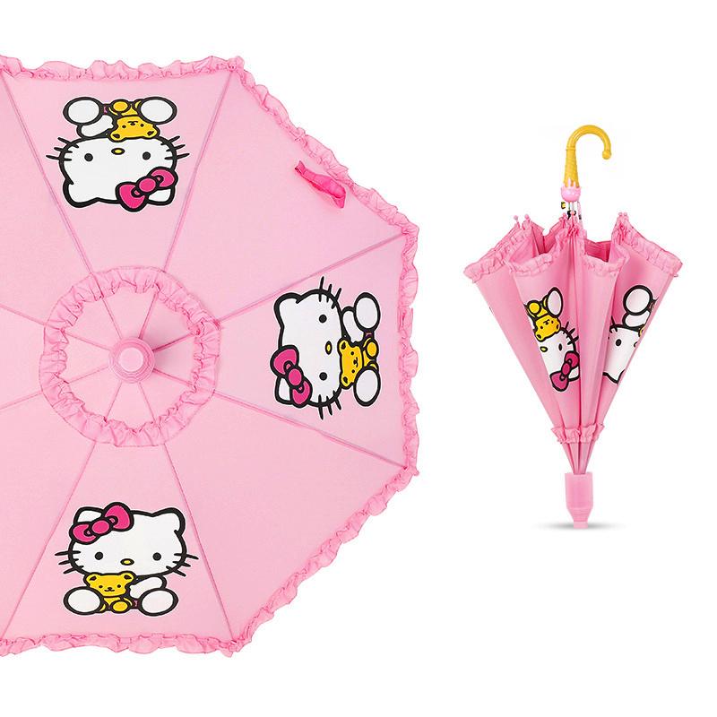 Automatic Cute Children's Umbrella for Students: Girls, Boys, and Kindergarten Kids