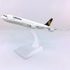 1/400 Scale Planes Model 16cm Lufthansa Airbus A380 Aircraft Diecast Metal Airplane Model Home Accessories Decoration Ornaments