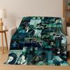 2026 New Twilight Isabella Edward Art Flannel Blanket,Cozy Soft Throw Blanket for Home Bedroom Bed Sofa Picnic Cover Gift Kids