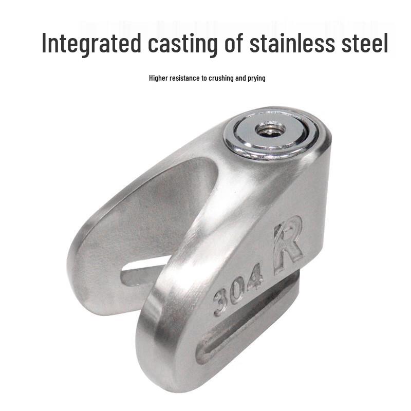 GEETHA Stainless Steel Bicycle Disc Brake Lock