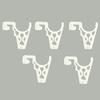 1/2/5Pcs 3D Printed Radiator Hooks With Integrated Clips Heater Towel Hangers For Home Laundry Drying Radiator Drying Tool