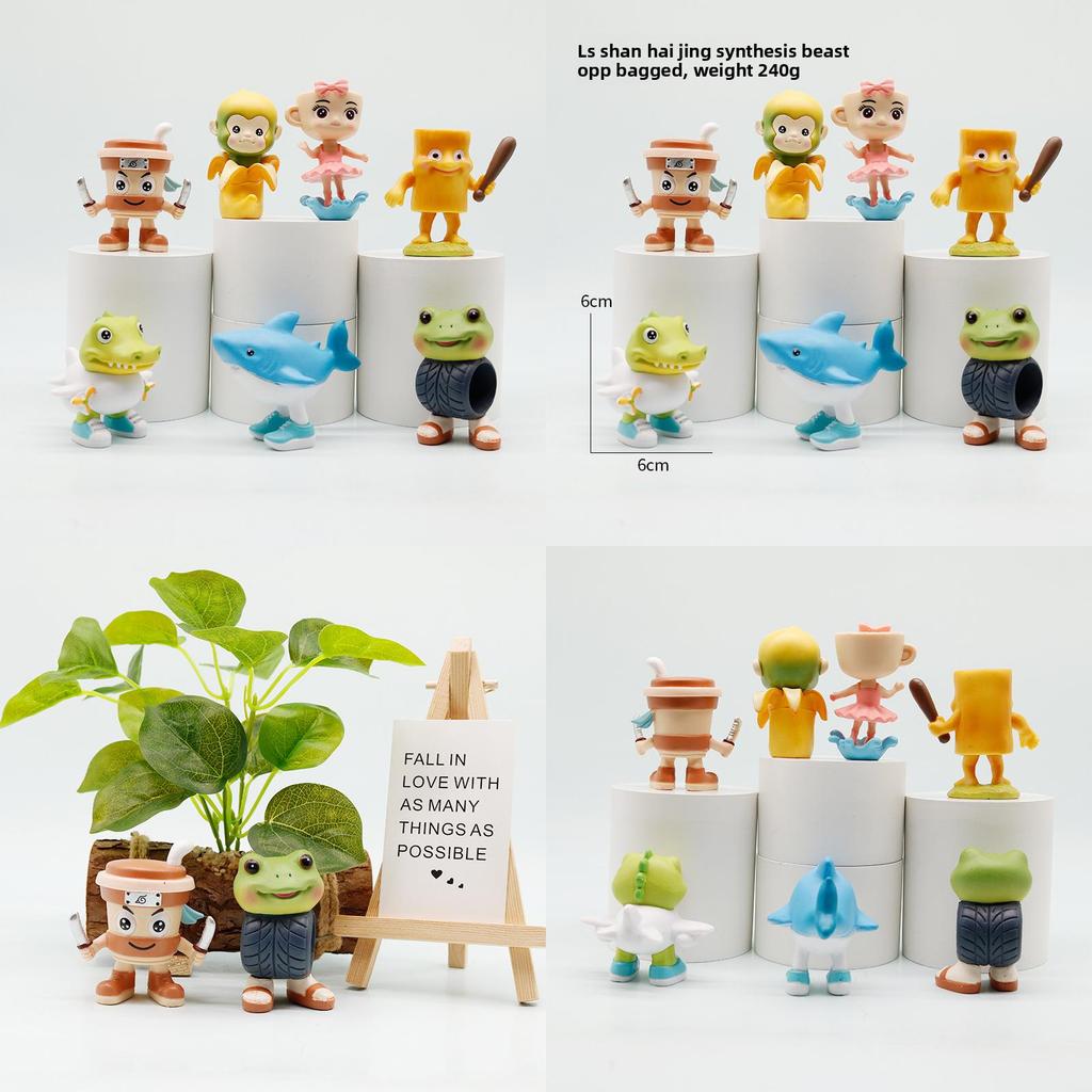 Italiana brainrot Pvc Model Ornament For Desktop Decor And Gift Ideas