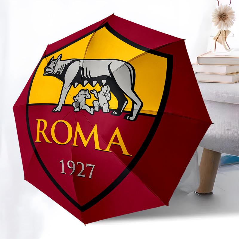 Roma, Wolf Automatic Opening and Closing, 8 Rib Structure Portable Umbrella, Suitable for Men and Women In All Seasons  Perfect Gift for Hol