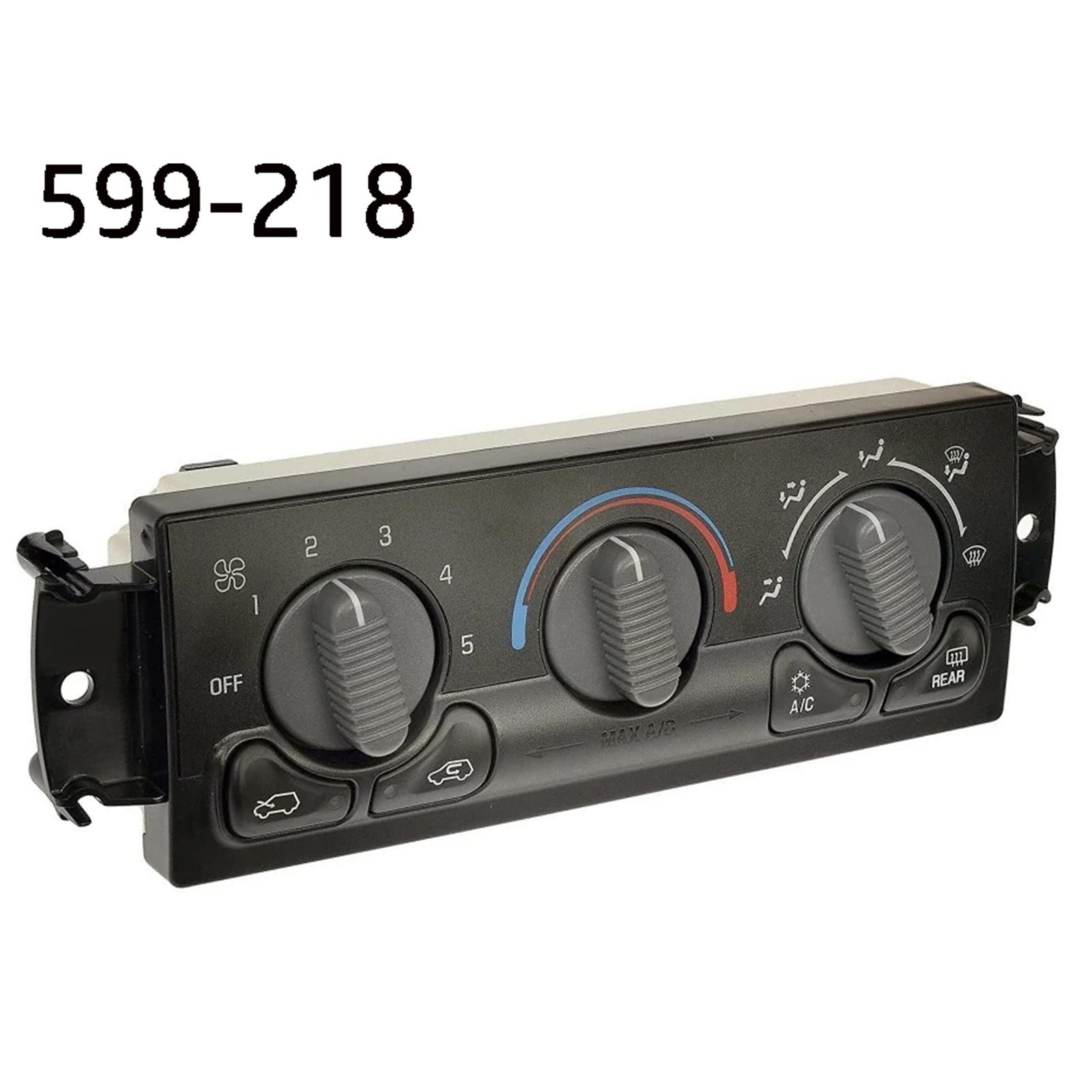 Front A/C Heater Climate Control Module Panel Switch Compatible With 1996-2020 Chevy GMC Express Savana 1500 2500 3500 G30 Cargo 599-217 15773678 - View #5