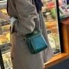 2026 Spring/Summer Women's Genuine Leather Mini Crossbody Bag - Versatile Retro Phone Bag