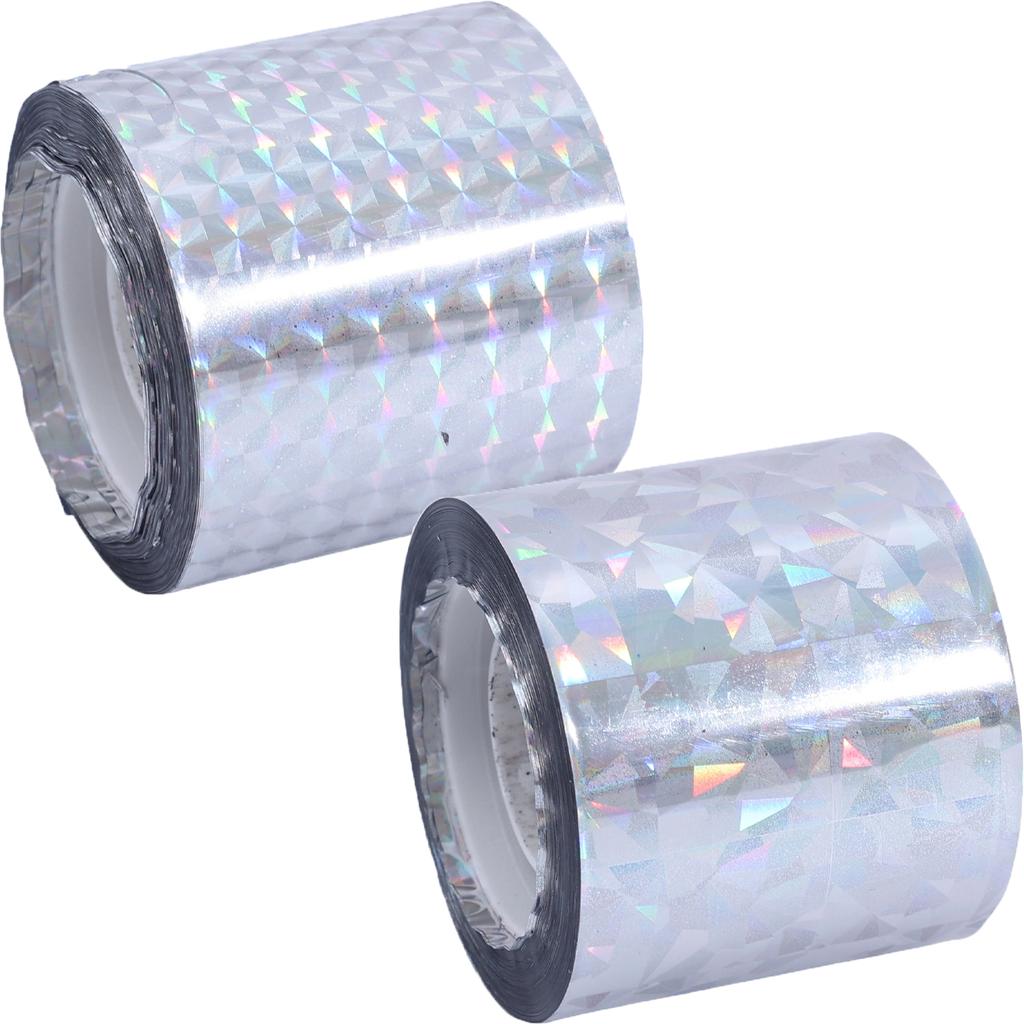 Bird Repellent Scare Tape  Double-sided Laser Pest Control Scarer Birds Repeller Flashing Anti Ribbon Pigeons Crow Keep Away