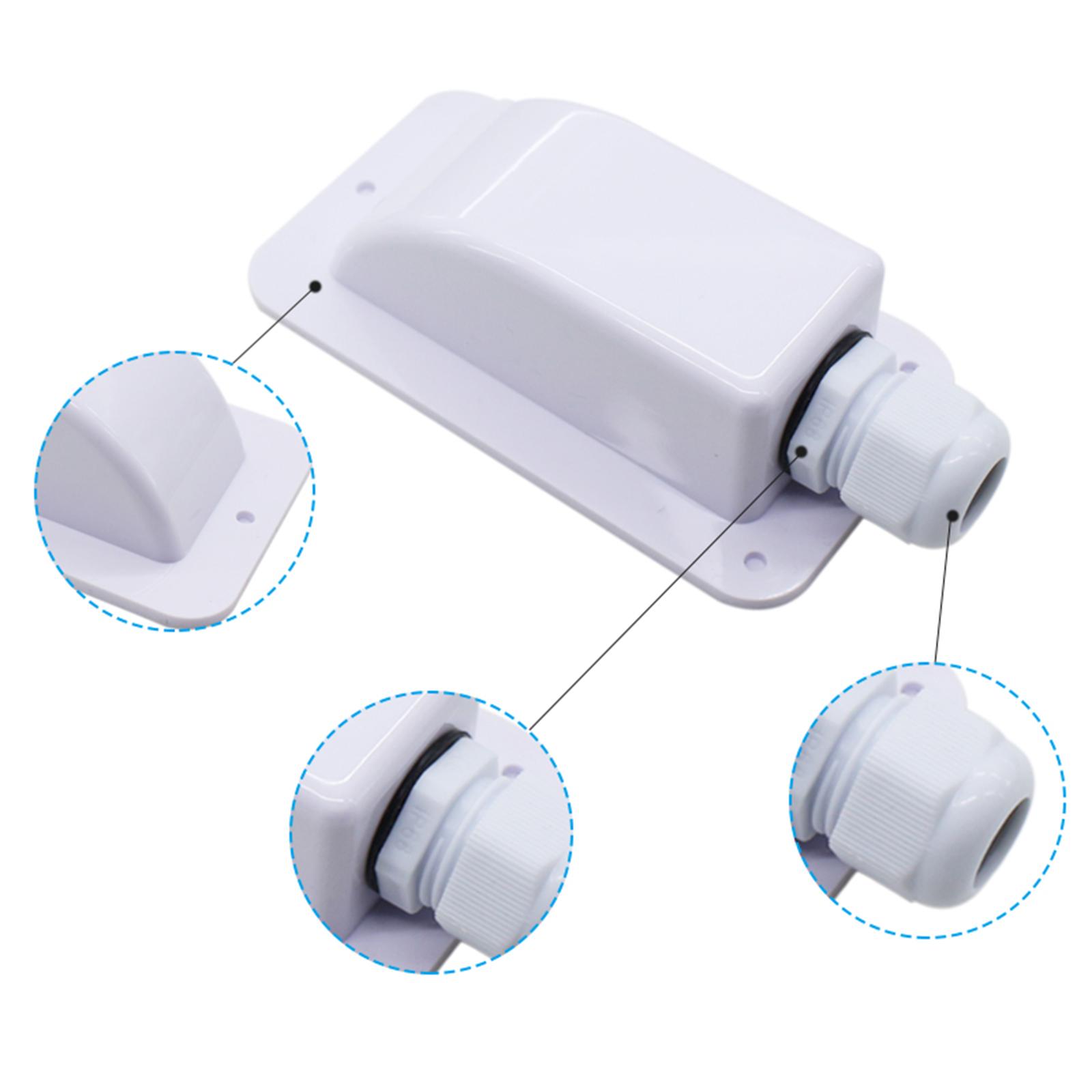 

Крышный кабельный ввод Автоаксессуары Водонепроницаемая ABS Крышная коробка-сальник для кабеля солнечной панели Подходит для автофургонов, систем видеонаблюдения, автодомов, яхт