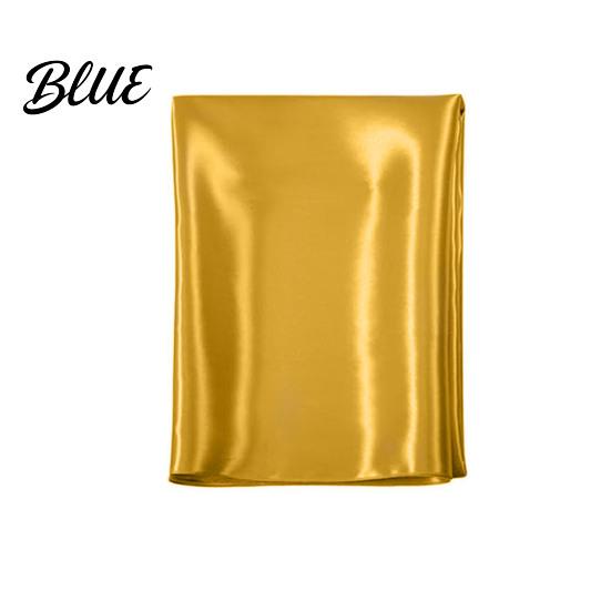 Scandinavian Style Table Protective Cover Satin Fabric Nordic Smooth Linen Tablecloth Dustproof Colorful Wedding Party