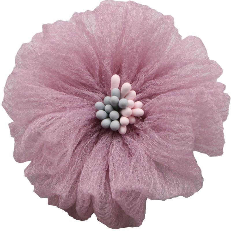 Korean Handmade Fabric Flowers DIY Pack: Hair Clips, Headbands, Shoe Decor, and Accessories