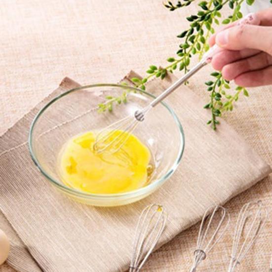 מקציפות תיל מנקות בקלות נירוסטה ידנית מיני מיקסר ביצים למטבח