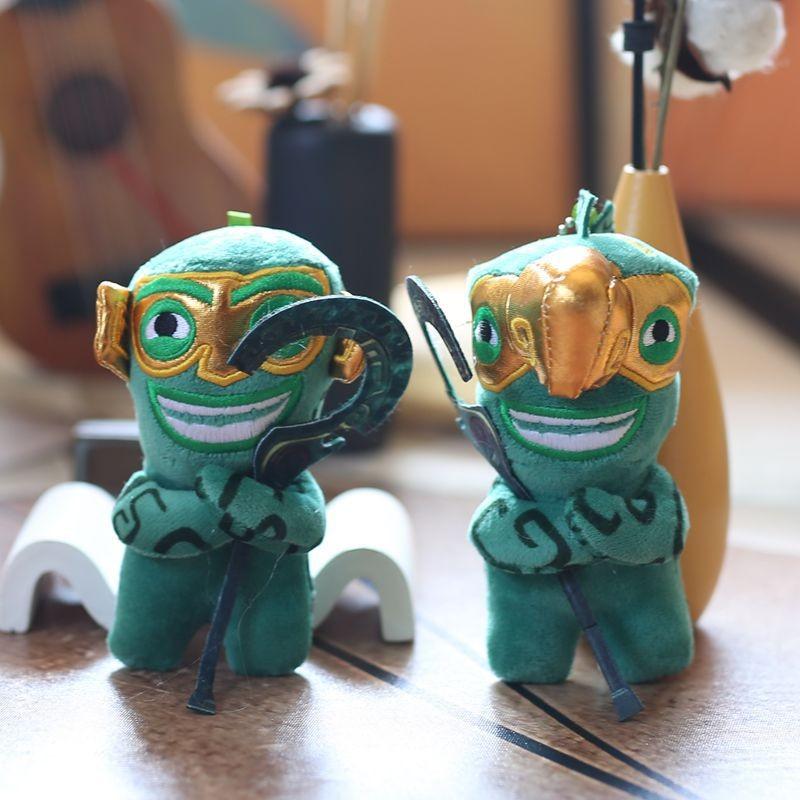 Barrier Beast Nezha Plush Pendant Decoration Anime Keychain Doll Toy Pp Cotton