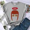 Kettensäge Unisex Makima Reze T-Shirt Shoujo Ausverkauf Unisexga Party Streetwear T-Shirt Gothic Psychedelisch Jojifuku Japan Emo