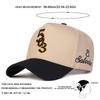 Unisex 503 Salvador Letter Embroidery Baseball Caps Adjustable Casual Hats Spring and Autumn Outdoor Sunscreen Hat