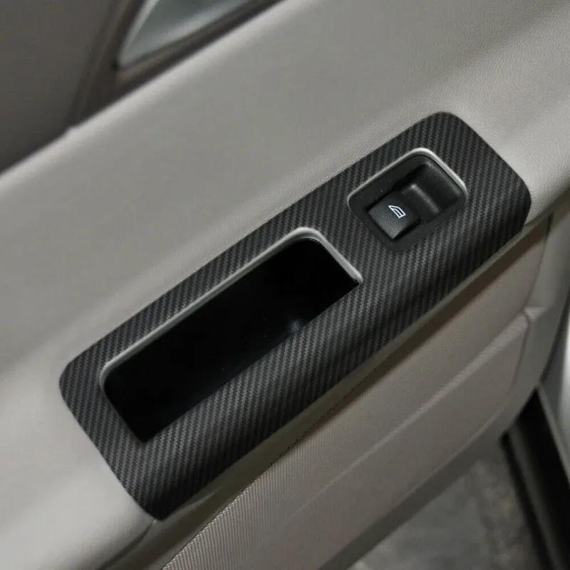 For Volvo S40 V50 C30 Interior Central Control Panel Door Handle 5D Carbon Fiber Stickers Decals Car styling Accessorie
