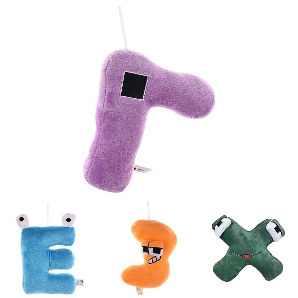 Alphabet Lore Russian Letter Plush Toy Pillow For Kids Soft And Cuddly Stuffed Animal Doll