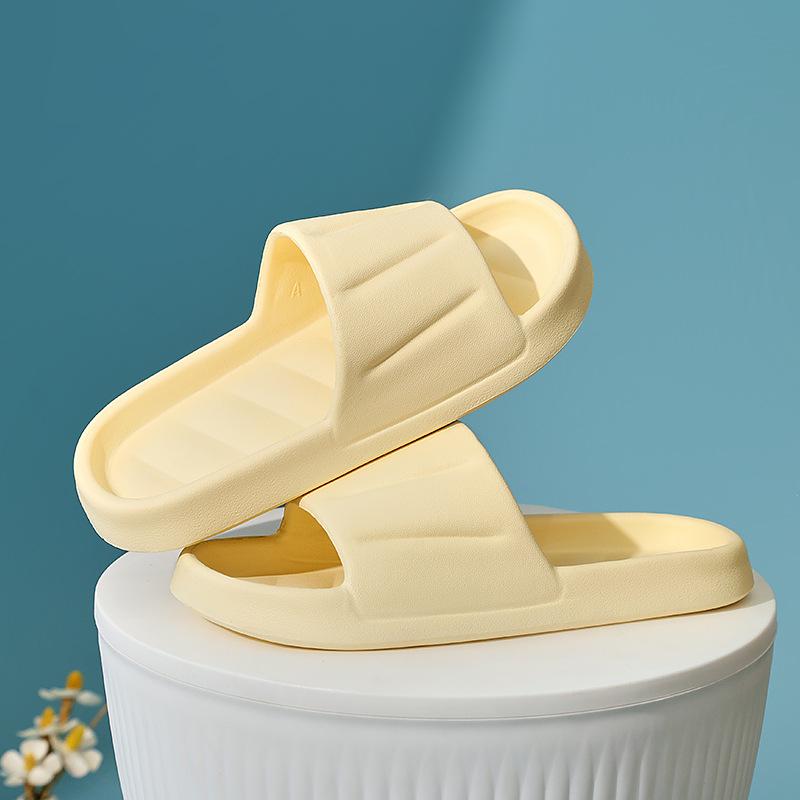 Women's EVA Slippers, Men's Thick Soled Slippers, Bathroom Anti Slip, Home Indoor and Summer Outdoor Wear