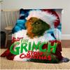 Grinch Steals Christmas Gifts Plush Blanket Soft Comfortable All Seasons blanket Sofa Office Naps blanket Outdoor Travel throw Perfect Gift