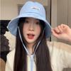 Summer Foldable Fisherman Hat With Sun Protection For Women
