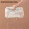 1PC Portable Mesh Drainage Makeup Bag: Dry Separation Organizer Cosmetics, Breathable Waterproof Travel Toiletry Pouch with Wet