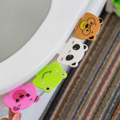 Toilet Seat Handle Bathroom Lid Cover Toilet Bowl Seat Lift Handle Bathroom Toilet Seat Holde J19 ARI