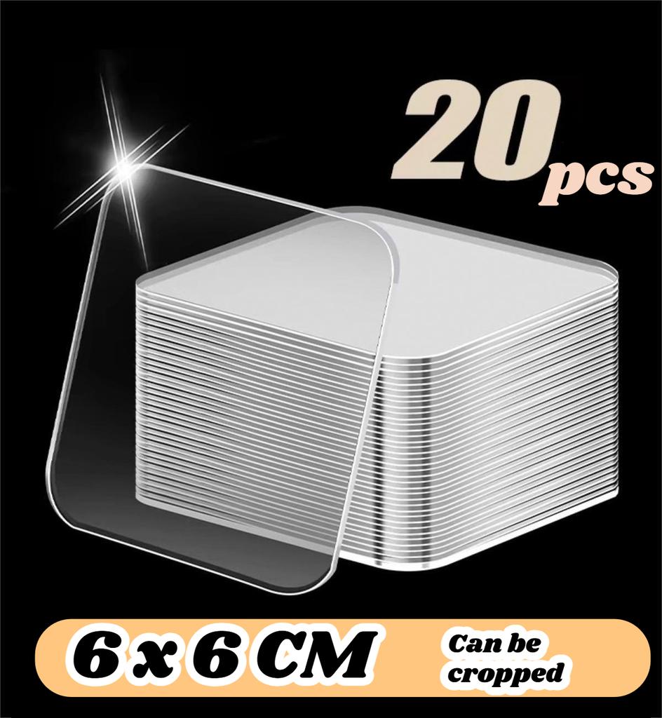 Heavy-Duty Nano Tape - Strong Double-Sided Adhesive, No Residue, Transparent & Removable for All Surfaces, Home, Car, DIY,