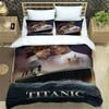 Film Titanic Leonardo DiCaprio Bettwäsche-Set Bettbezug Bett-Set Steppdeckenbezug Kissenbezug Bettdecke King Queen Größe Jungen Erwachsene