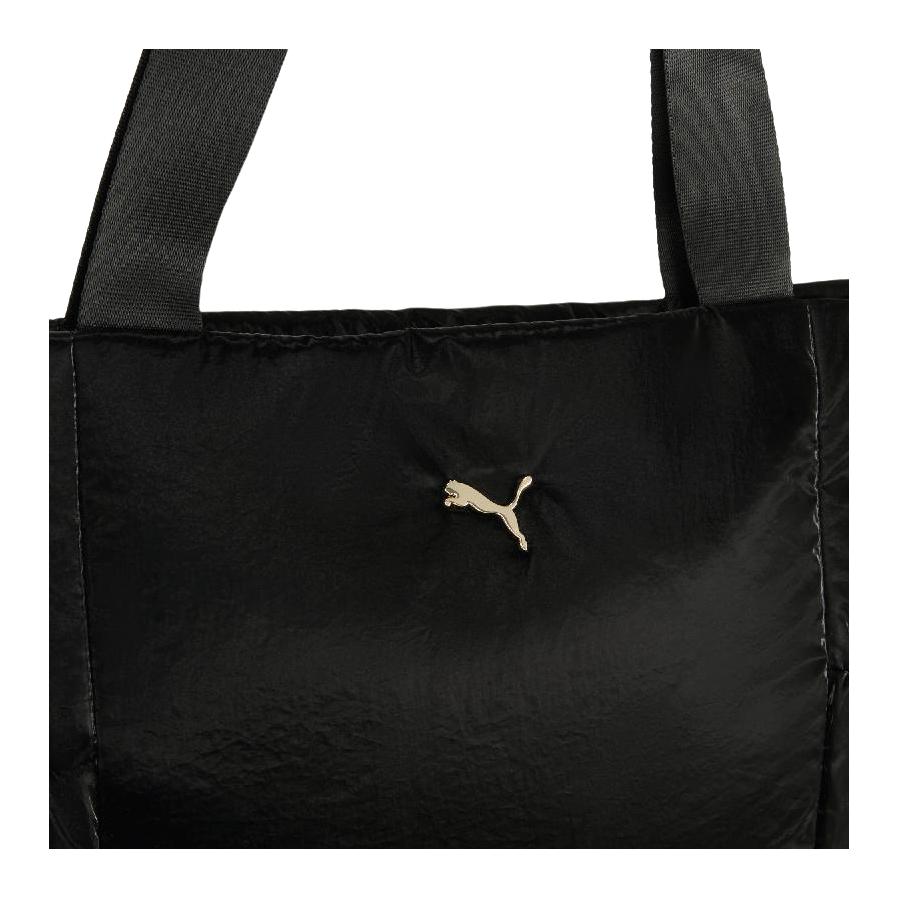New PUMA Fabric Tote Bag, Shopping Bag, Handbag, Shoulder Bag Regular Unisex Black 091291-04