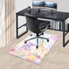 1PC Elephant Giraffe Non-Slip Floor Carpet, Office, Family, Bedroom, Studio - Large Area Rug, Vibrant Colors, Longlasting Material-X423
