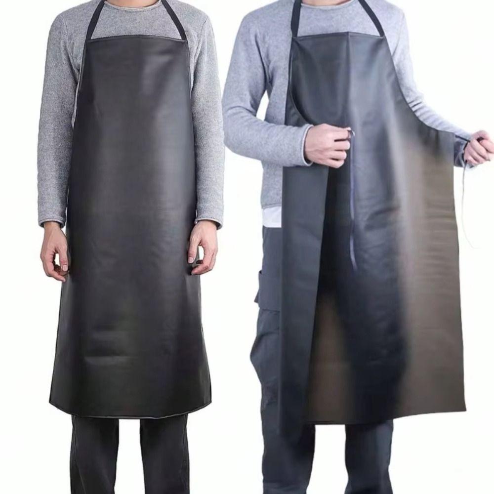 Odorless TPU Oil Resistant Apron Heat-Resistant Food Chef Apron  Butchery