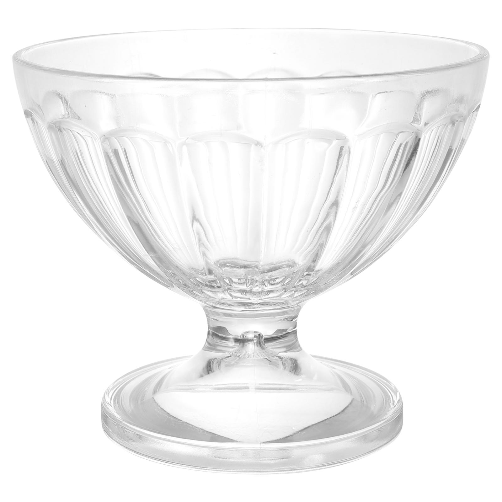 

Акриловая чашка для мороженого, десертная чаша, блюдо для трайфла на ножке, прозрачные чашки для парфе, детские закуски, кухонная посуда для бара