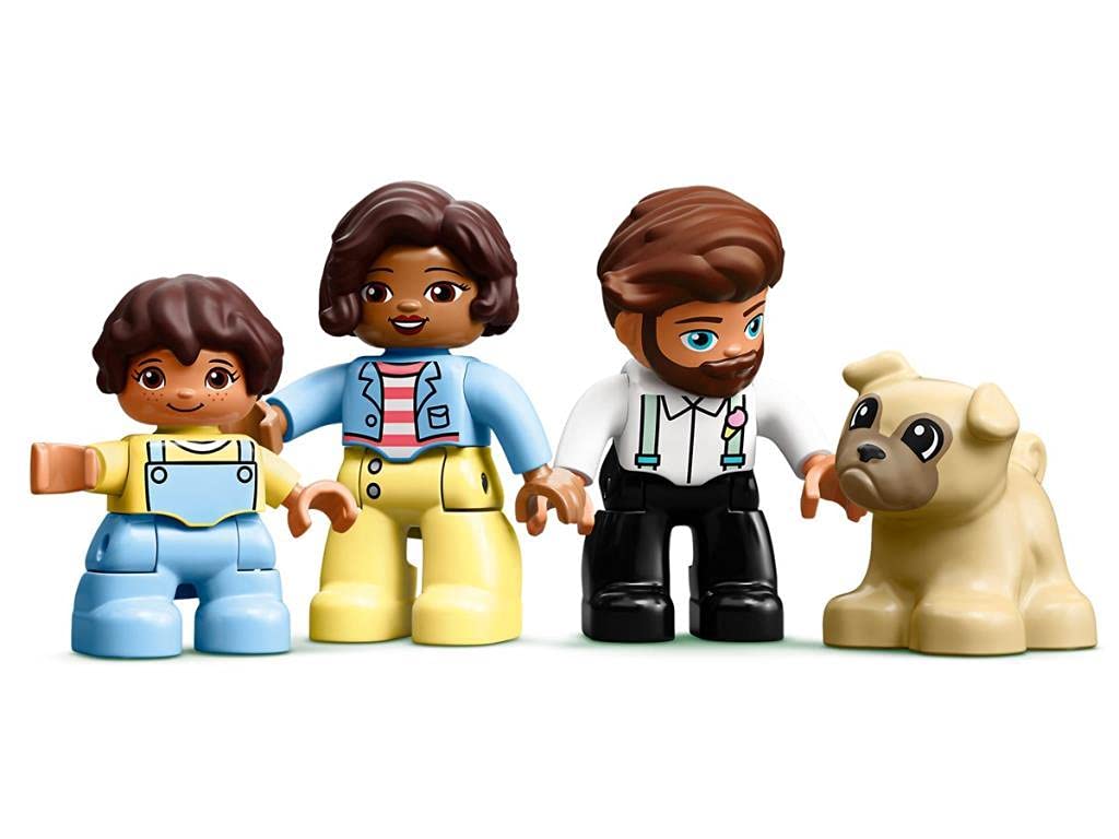 LEGO Duplo Town Fun Playhouse 10929, a toy block gift for toddlers, babies, boys and girls, ages 2 and up.