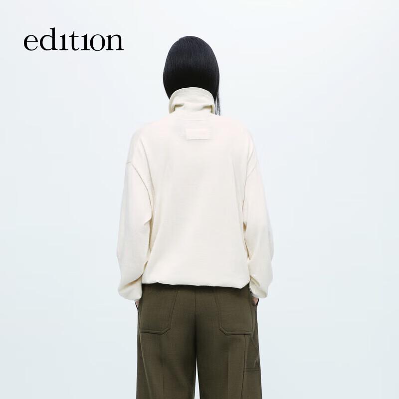 Edition 2024 Winter Cloud Wool Cashmere Turtleneck Sweater