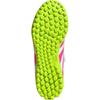 New Adidas Predator CLUB Anti Slip Wear Resistant Low Top Kids' Soccer Shoes White/Light Pink/Light Lemon Kids' ID3808