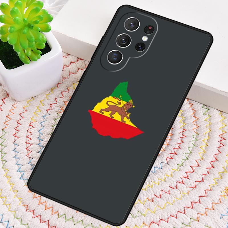 Ethiopia Flag Phone Case for Samsung Galaxy note 10 pro S26 Ultra S23 S24 FE S25 S21 S22 PLUS shockproof Cove