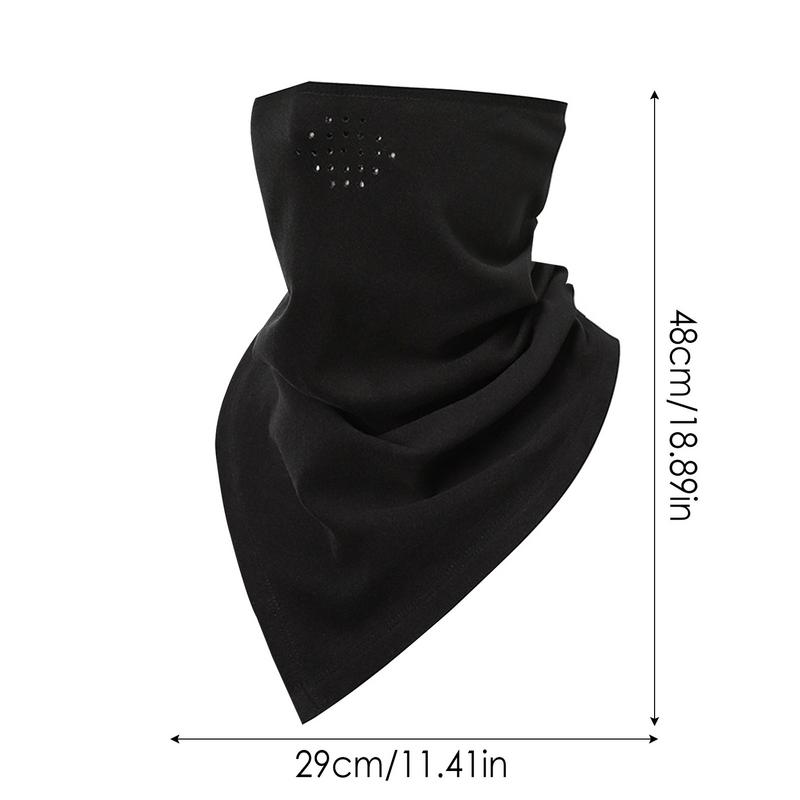 Winter Gesichts-Nackenwärmer Motorrad Sturmhaube Biker Moto Geistermaske Nackenabdeckung Halbe Sturmhaube Warme Winddichte Schals Für Männer