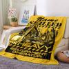 Custom Name excavator Theme Printed Blanket - Perfect for Couch, Bed, Travel & Outdoor Use | Machine Washable, Cozy & Durable.