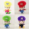 Adorable Super Mario Bros Baby Mario Luigi Plush Toy Stuffed Doll 6.7" Gift