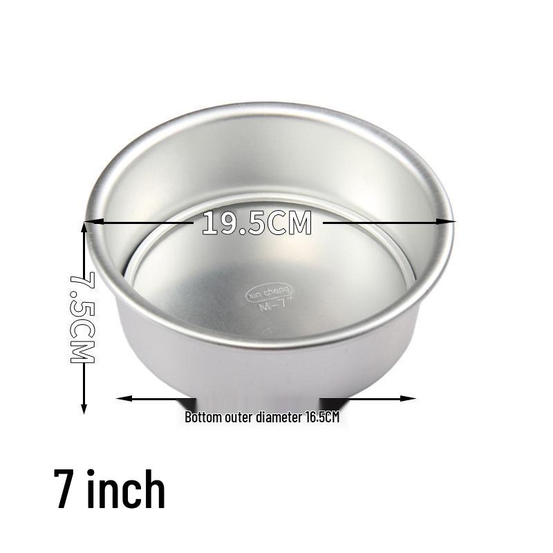 Aluminum Alloy Chiffon Cake Mold Set with Removable Bottom