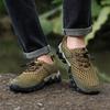 Men Hiking Sports Shoes Breathable Mesh Sneakers for Camping Trekking Man Trainers Outdoor Sports Shoes Anti-slip Hiking Shoes