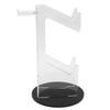 Game Controller Holder Acrylic Stable Space Saving Headset Controller Stand for Desktop Gift