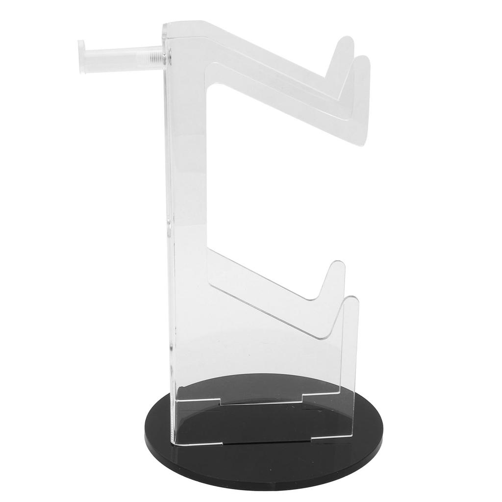 Game Controller Holder Acrylic Stable Space Saving Headset Controller Stand for Desktop Gift