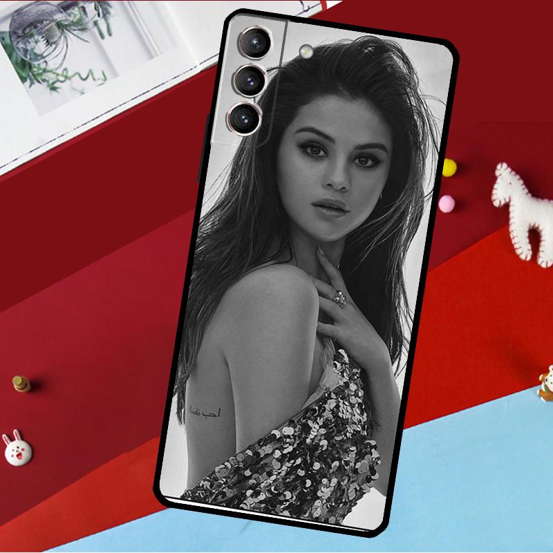 Selena Gomez Funda For Samsung Galaxy S26 S25 S23 S22 S20 S24 Ultra S9 S10 Plus S21 FE S25 FE Phone Case