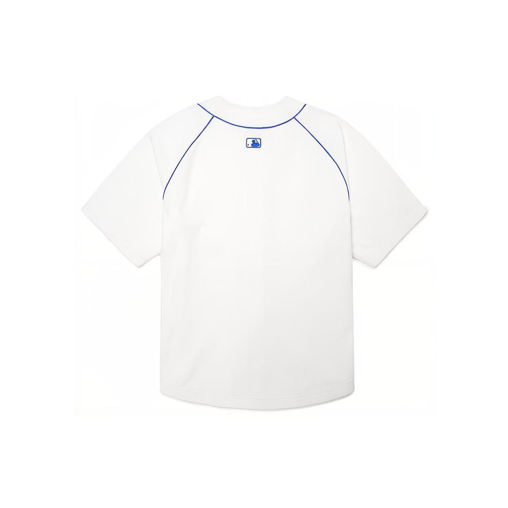 MLB Baseball Jerseys Unisex White Moderate Straight Fit 3ABS60123-07WHS