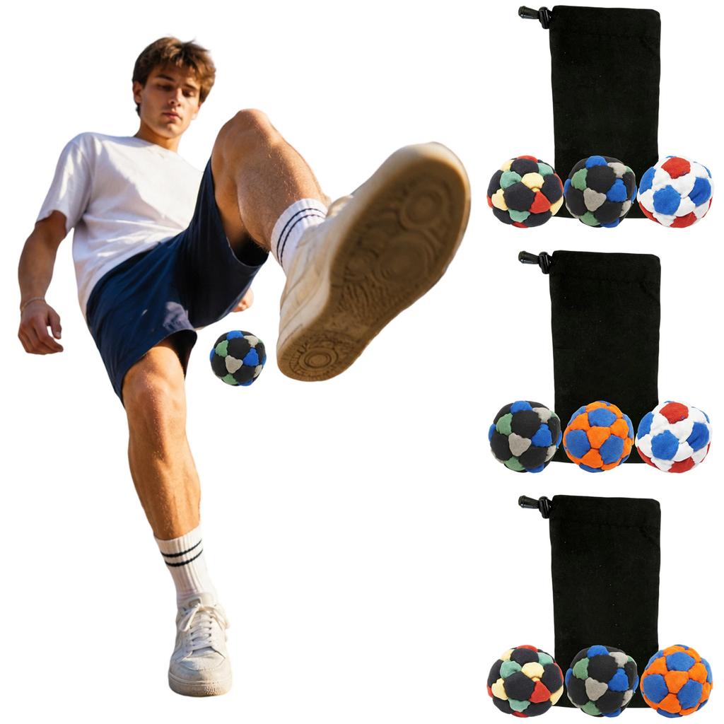 3 Piece Colorful Soccer Bags Set for Kids Party Favors