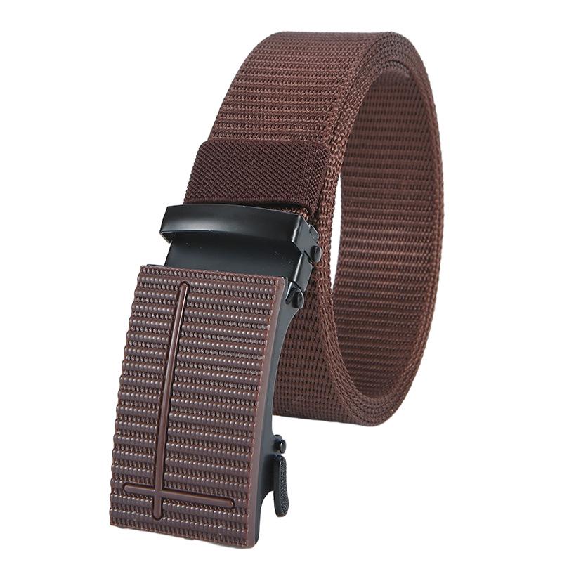 Men's Eco-friendly Nylon Tactical Belt with Automatic Buckle