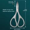 Modern Style Nail Clippers and Curved Nail Scissors for Manicure and Pedicure Anti-Cut Fingernail Clipper for S Beauty Salon Use